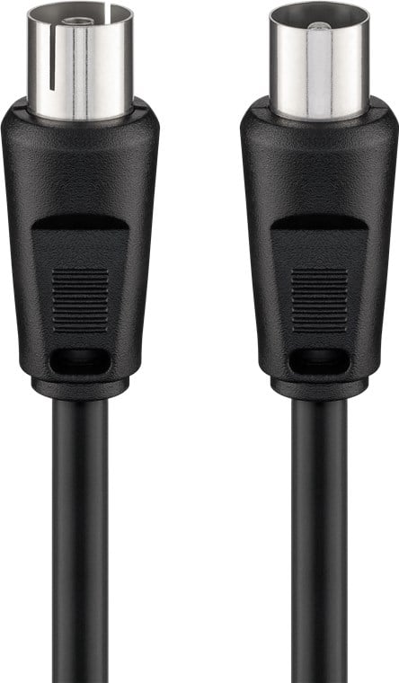 Cavo Antenna TV M/F 5.0 m nero